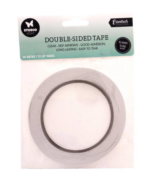 Doppelseitiges Klebeband 6 mm - Studiolight